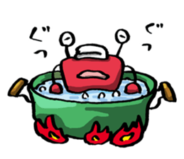 'YURU' KANI by lefthandkemkem sticker #4879418