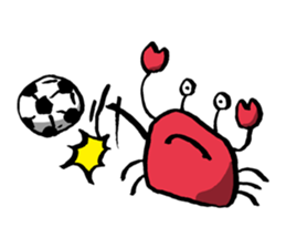 'YURU' KANI by lefthandkemkem sticker #4879423