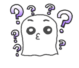 Everyday Ghost boy sticker #4879456