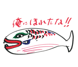 Mysterious stickers by Terry Ito sticker #4880219