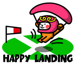 Paraglider Sticker sticker #4881246