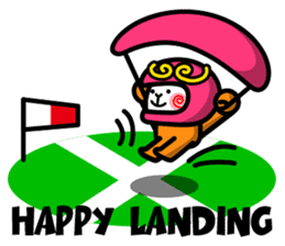 Paraglider Sticker sticker #4881246