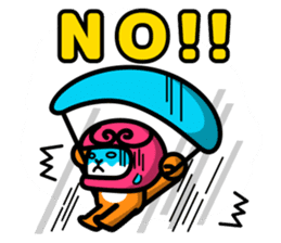 Paraglider Sticker sticker #4881253