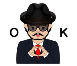 Wild in friendly man sticker #4881684