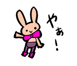 Ribbon-Rabbit sticker #4882152