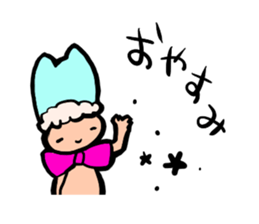 Ribbon-Rabbit sticker #4882167