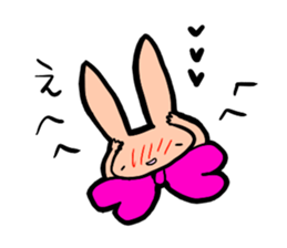 Ribbon-Rabbit sticker #4882169