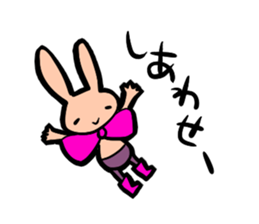 Ribbon-Rabbit sticker #4882174