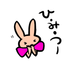 Ribbon-Rabbit sticker #4882186