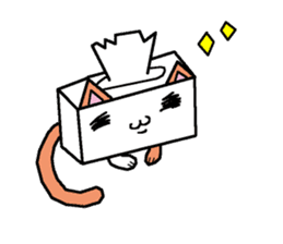 Pleasant Tissue Box us (cat ) sticker #4882479