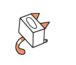 Pleasant Tissue Box us (cat ) sticker #4882482