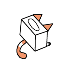 Pleasant Tissue Box us (cat ) sticker #4882482