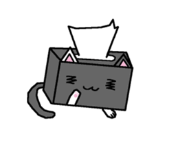 Pleasant Tissue Box us (cat ) sticker #4882489