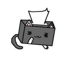 Pleasant Tissue Box us (cat ) sticker #4882489