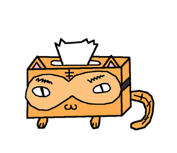 Pleasant Tissue Box us (cat ) sticker #4882494