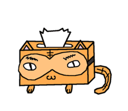 Pleasant Tissue Box us (cat ) sticker #4882494