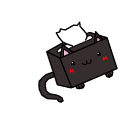 Pleasant Tissue Box us (cat ) sticker #4882495