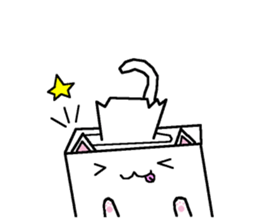 Pleasant Tissue Box us (cat ) sticker #4882496