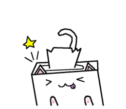 Pleasant Tissue Box us (cat ) sticker #4882496