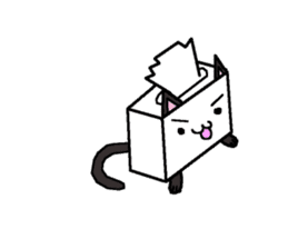 Pleasant Tissue Box us (cat ) sticker #4882498
