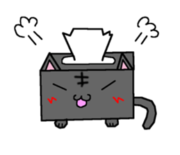 Pleasant Tissue Box us (cat ) sticker #4882499