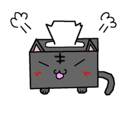 Pleasant Tissue Box us (cat ) sticker #4882499