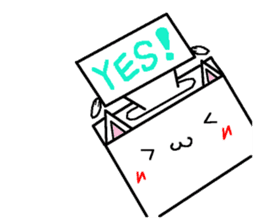 Pleasant Tissue Box us (cat ) sticker #4882500