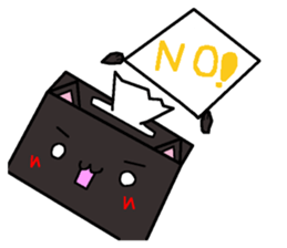 Pleasant Tissue Box us (cat ) sticker #4882501