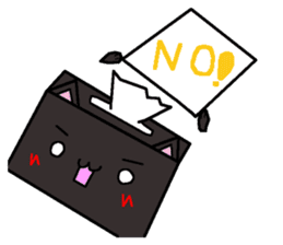 Pleasant Tissue Box us (cat ) sticker #4882501
