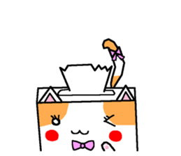 Pleasant Tissue Box us (cat ) sticker #4882506