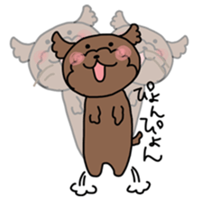 Toy poodle "Bear" sticker #4882758