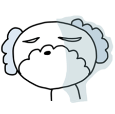 Toy poodle "Bear" sticker #4882778