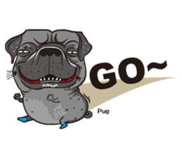 0.5mm Naughty Pets sticker #4882834