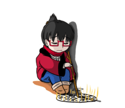 Daily of Hanten BBA sticker #4882923