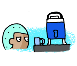 Baseball KOZOU(summer version) sticker #4883090