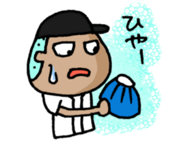 Baseball KOZOU(summer version) sticker #4883097