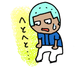 Baseball KOZOU(summer version) sticker #4883098