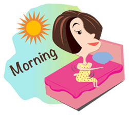 Trendy Girl sticker #4883353