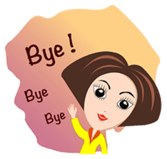 Trendy Girl sticker #4883357