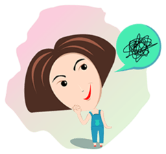 Trendy Girl sticker #4883366