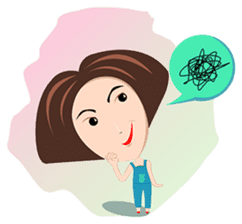 Trendy Girl sticker #4883366