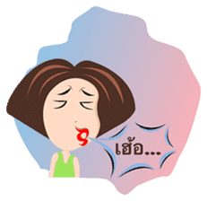 Trendy Girl sticker #4883369