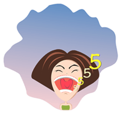 Trendy Girl sticker #4883370