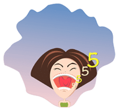 Trendy Girl sticker #4883370