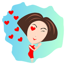 Trendy Girl sticker #4883373