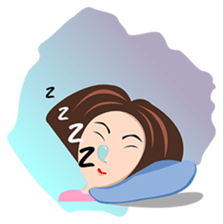 Trendy Girl sticker #4883377