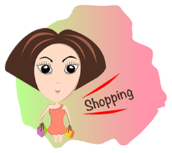 Trendy Girl sticker #4883381