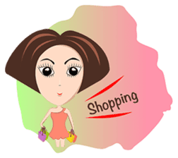 Trendy Girl sticker #4883381