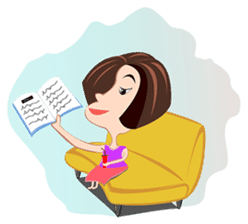 Trendy Girl sticker #4883385