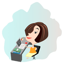 Trendy Girl sticker #4883388